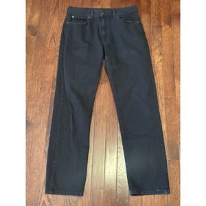 Mott and Bow Slim Jeans Mens 30X30 Garment Dyed Blue Denim Stretch